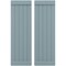 Ekena Millwork Americraft 5-Board Exterior Wood Joined Board-n-Batten Shutters w/ End Batten, ARW103BB518X77SBH, PR ARW103BB518X77SBH - alternate 1